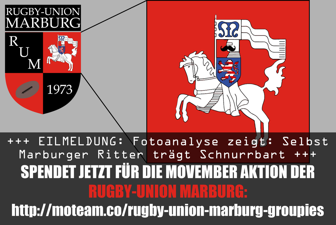 Rugby-Union Marburg sammelt Spenden für Männergesundheit – Der MOVEMBER beginnt