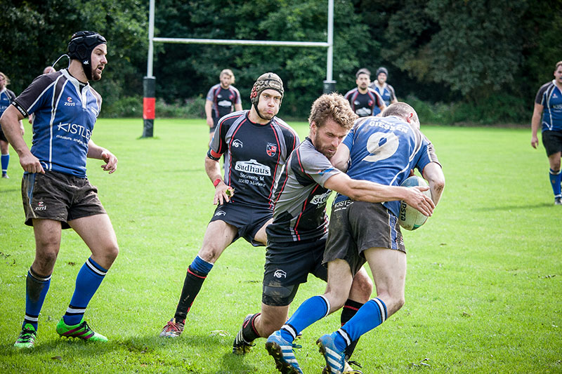 Testspiel: Regionalligist Rugby-Union Marburg verliert knapp gegen 3. Liga Aufsteiger URC Gießen